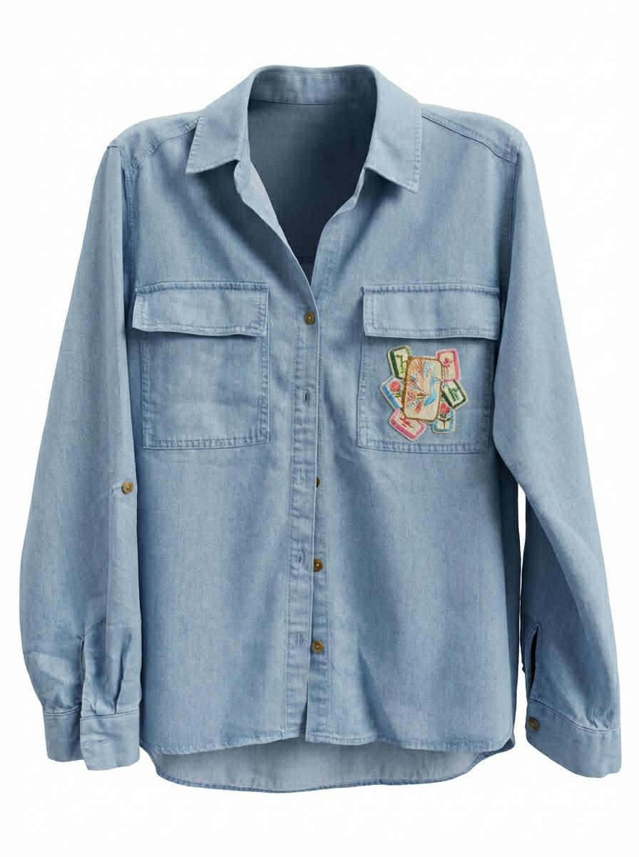 Mahj Muse Denim Shirt
