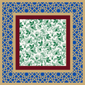 Chinoiserie Glam Mahjong Mat