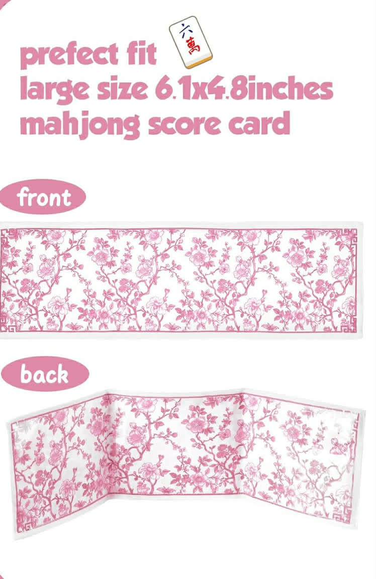 Mahjong NMJL Card Cover