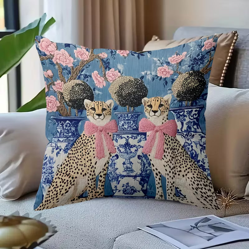 Mahj Glam Decorative Pillow Covers - Double Sided