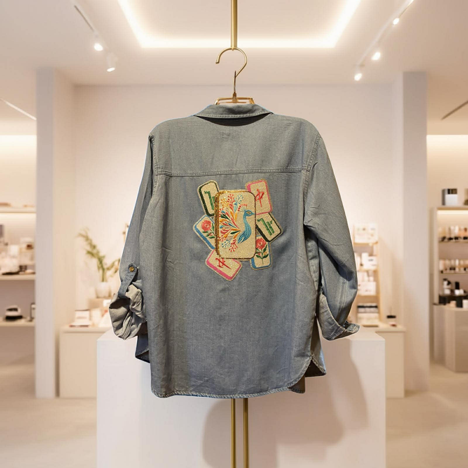 Mahj Muse Denim Shirt