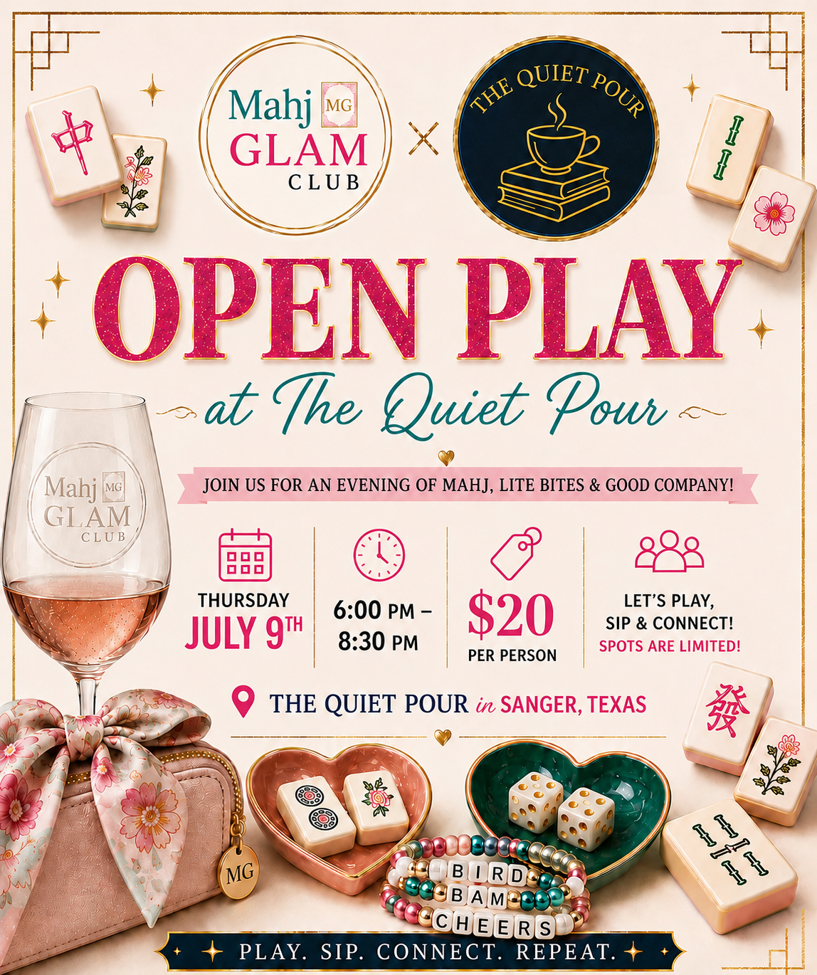 July 9th - The Quiet Pour Open Play - Sanger, Texas