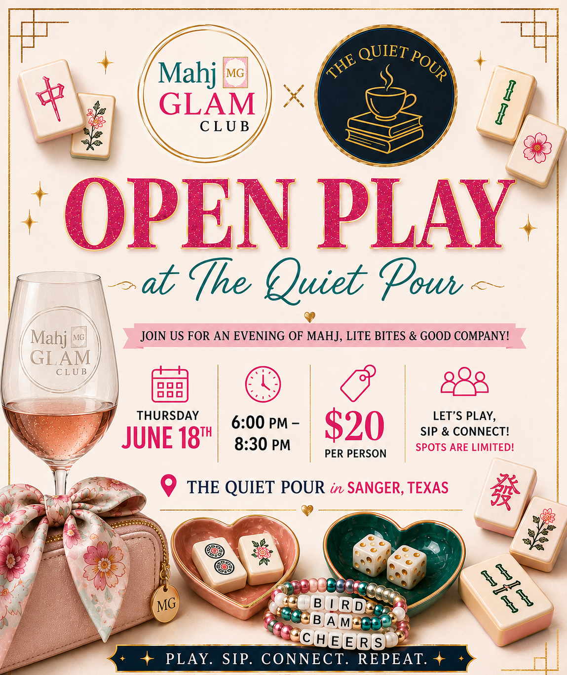 June 18th - The Quiet Pour Open Play - Sanger, Texas