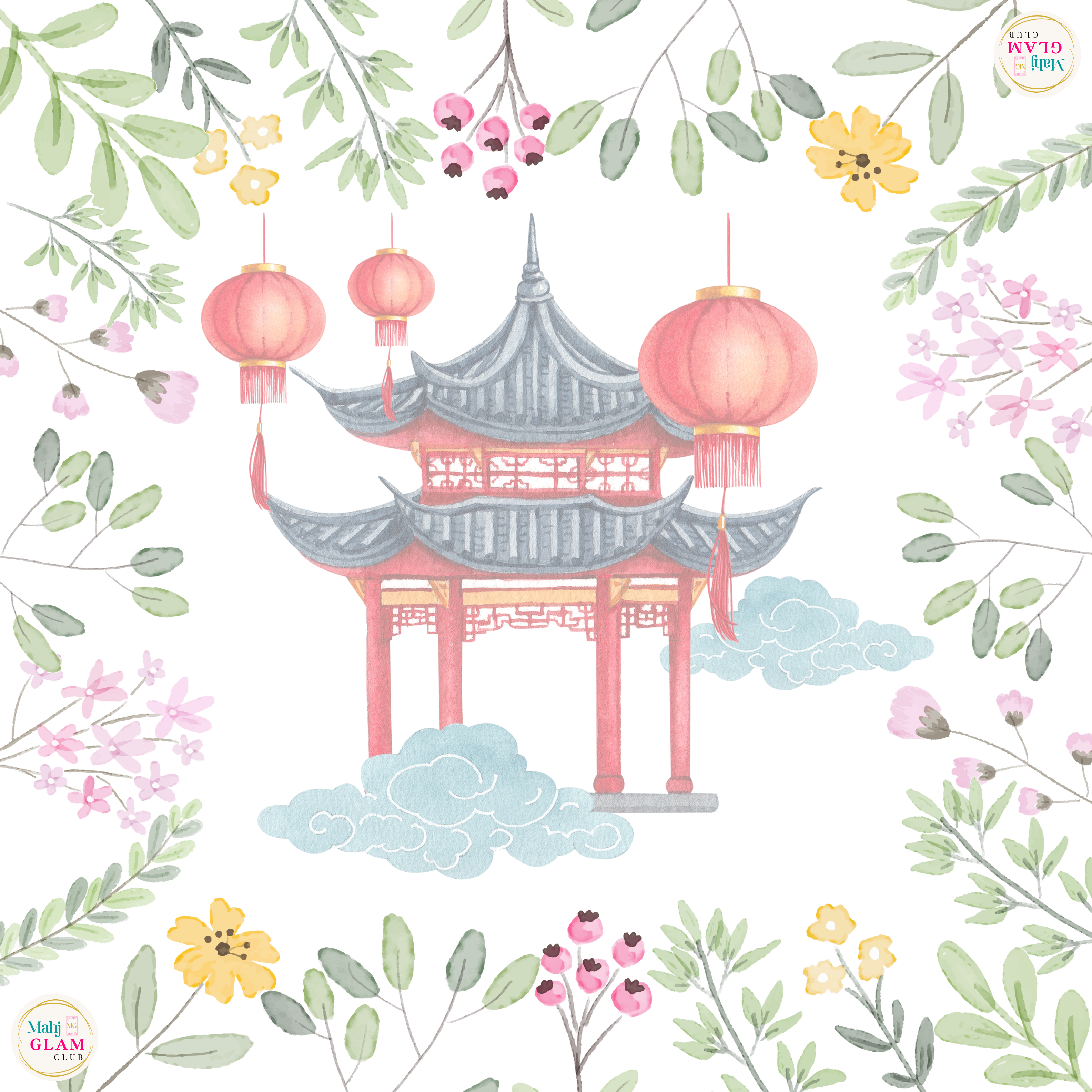 *PRE-ORDER - Mahj Glam Traditional Mat