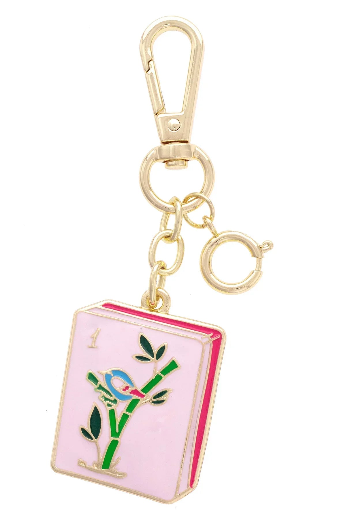 Mahjong Tile Bag Charm