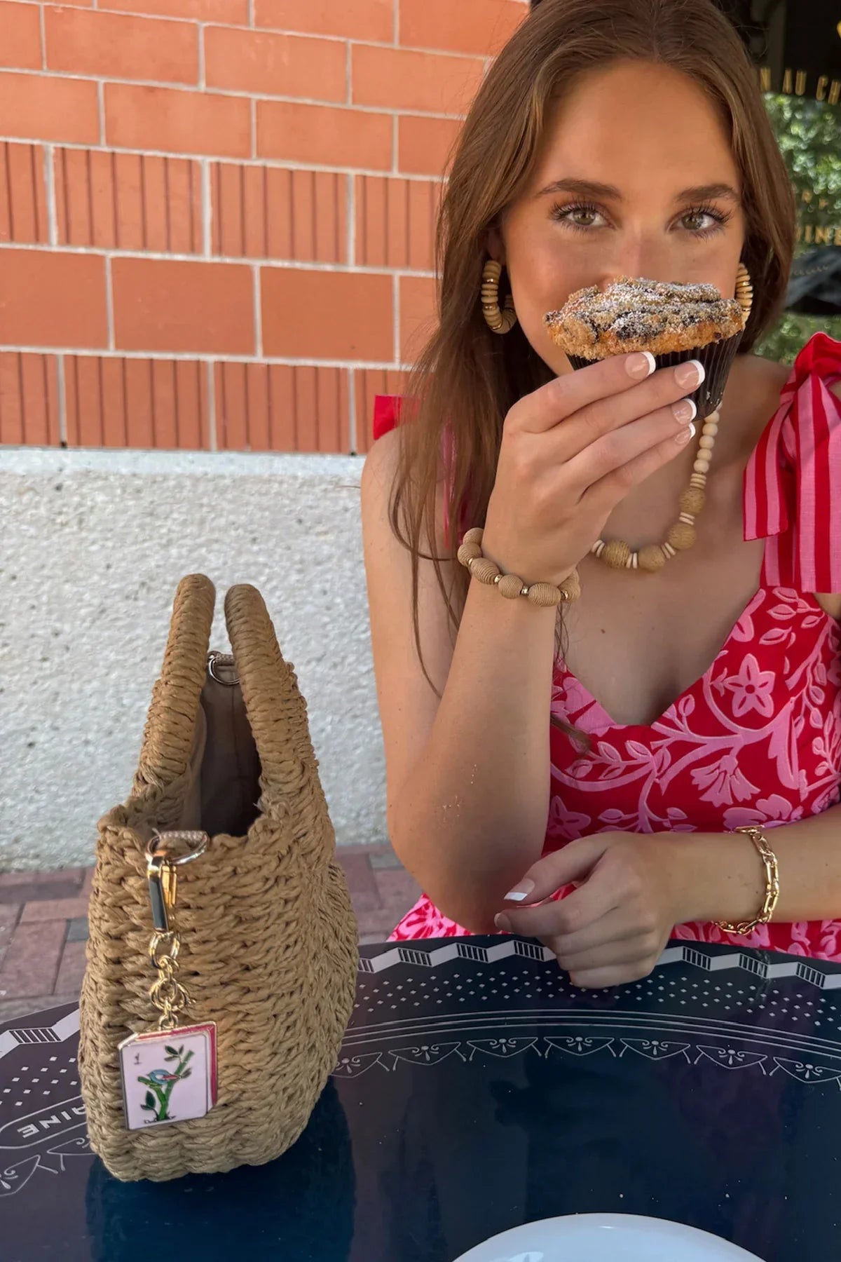 Mahjong Tile Bag Charm