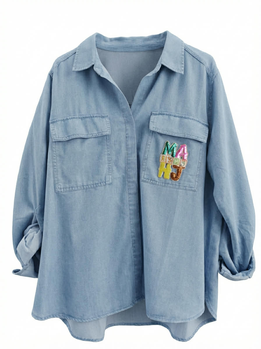 Mahj Muse Denim Shirt