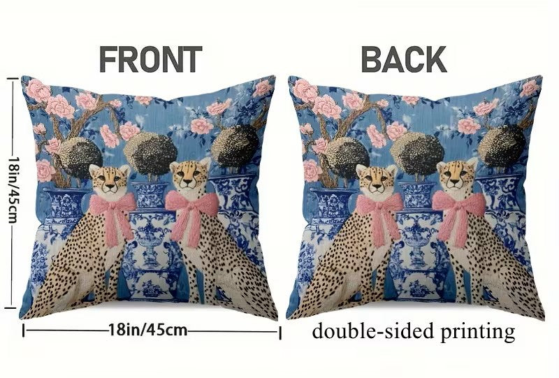 Mahj Glam Decorative Pillow Covers - Double Sided